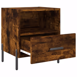VidaXL 827463 Table de nuit et table de chevet Chêne - Vue supplémentaire 5