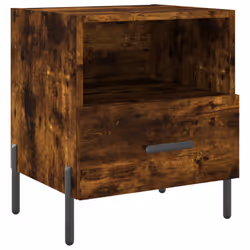 VidaXL 827463 Table de nuit et table de chevet Chêne - Vue supplémentaire 6