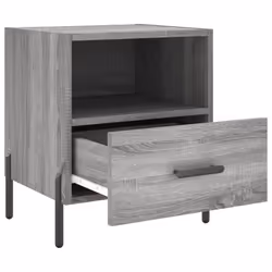 VidaXL 827465 Table de nuit et table de chevet Chêne - Vue supplémentaire 5