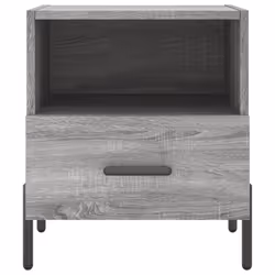 VidaXL 827465 Table de nuit et table de chevet Chêne - Vue supplémentaire 7