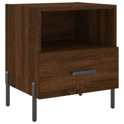 VidaXL 827467 Table de nuit et table de chevet Chêne