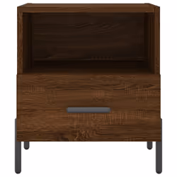 VidaXL 827467 Table de nuit et table de chevet Chêne - Vue supplémentaire 4