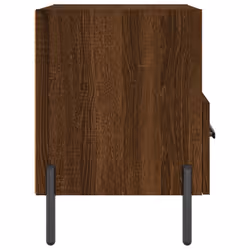 VidaXL 827467 Table de nuit et table de chevet Chêne - Vue supplémentaire 5