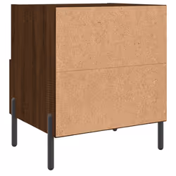 VidaXL 827467 Table de nuit et table de chevet Chêne - Vue supplémentaire 6