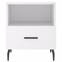 VidaXL 827469 Table de nuit et table de chevet Blanc - Vue supplémentaire 7