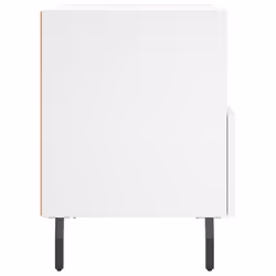 VidaXL 827469 Table de nuit et table de chevet Blanc - Vue supplémentaire 8