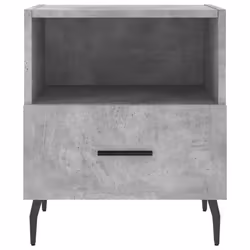 VidaXL 827477 Table de nuit et table de chevet Couleur du béton - Vue supplémentaire 7