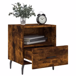 VidaXL 827479 Table de nuit et table de chevet Chêne