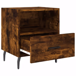 VidaXL 827479 Table de nuit et table de chevet Chêne - Vue supplémentaire 5
