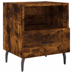 VidaXL 827479 Table de nuit et table de chevet Chêne - Vue supplémentaire 6
