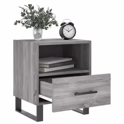 VidaXL 827497 Table de nuit et table de chevet Chêne
