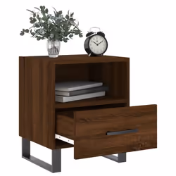 VidaXL 827499 Table de nuit et table de chevet Chêne