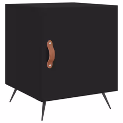 VidaXL 827502, Noir, Fer, Polyuréthane (PU), Bois, 400 mm, 400 mm, 500 mm, 1 pièce(s)