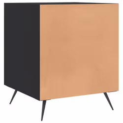 VidaXL 827503 Table de nuit et table de chevet Noir - Vue supplémentaire 7
