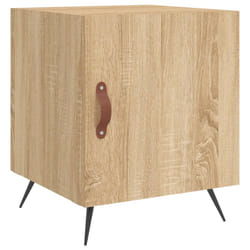 VidaXL 827506 Table de nuit et table de chevet Chêne