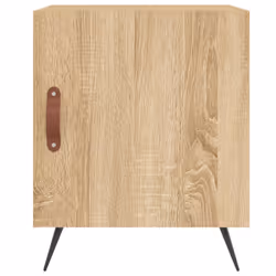 VidaXL 827506 Table de nuit et table de chevet Chêne - Vue supplémentaire 4