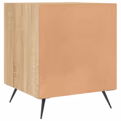 VidaXL 827506 Table de nuit et table de chevet Chêne - Vue supplémentaire 6