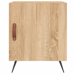 VidaXL 827507 Table de nuit et table de chevet Chêne - Vue supplémentaire 4