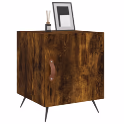 VidaXL 827511 Table de nuit et table de chevet Chêne - Vue supplémentaire 4