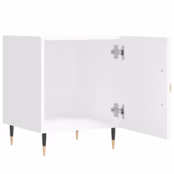 VidaXL 827517 Table de nuit et table de chevet Blanc - Vue supplémentaire 7