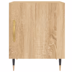 VidaXL 827523 Table de nuit et table de chevet Chêne - Vue supplémentaire 5