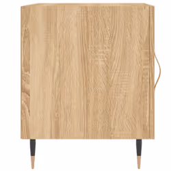 VidaXL 827523 Table de nuit et table de chevet Chêne - Vue supplémentaire 6