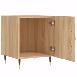 VidaXL 827523 Table de nuit et table de chevet Chêne - Vue supplémentaire 7