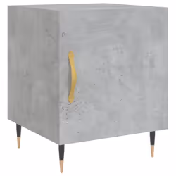 VidaXL 827524, Couleur du béton, Fer, Bois, 400 mm, 400 mm, 500 mm, 1 pièce(s)