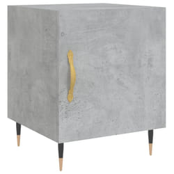 VidaXL 827525 Table de nuit et table de chevet Couleur du béton