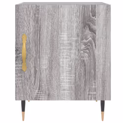 VidaXL 827528 Table de nuit et table de chevet Chêne - Vue supplémentaire 4