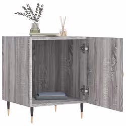 VidaXL 827528 Table de nuit et table de chevet Chêne - Vue supplémentaire 8