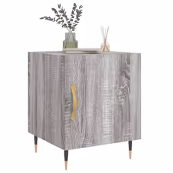 VidaXL 827529 Table de nuit et table de chevet Chêne - Vue supplémentaire 4