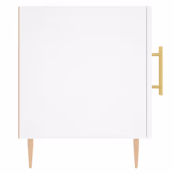 VidaXL 827532 Table de nuit et table de chevet Blanc - Vue supplémentaire 7