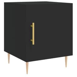 VidaXL 827534 Table de nuit et table de chevet Noir