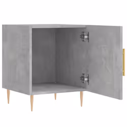 VidaXL 827541 Table de nuit et table de chevet Couleur du béton - Vue supplémentaire 8