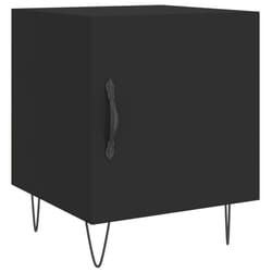 VidaXL 827550 Table de nuit et table de chevet Noir