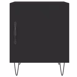 VidaXL 827550 Table de nuit et table de chevet Noir - Vue supplémentaire 6