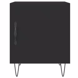 VidaXL 827551 Table de nuit et table de chevet Noir - Vue supplémentaire 6