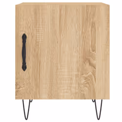 VidaXL 827554 Table de nuit et table de chevet Chêne - Vue supplémentaire 6