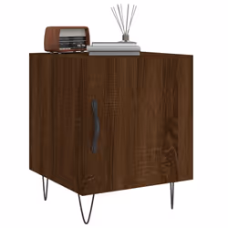 VidaXL 827562 Table de nuit et table de chevet Chêne - Vue supplémentaire 4
