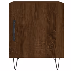 VidaXL 827562 Table de nuit et table de chevet Chêne - Vue supplémentaire 6