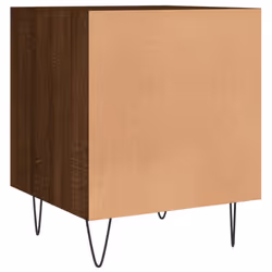 VidaXL 827562 Table de nuit et table de chevet Chêne - Vue supplémentaire 8