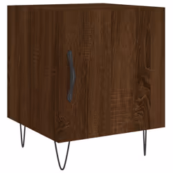 VidaXL 827563 Table de nuit et table de chevet Chêne - Vue supplémentaire 5