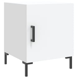 VidaXL 827564 Table de nuit et table de chevet Blanc