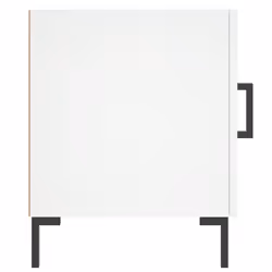 VidaXL 827564 Table de nuit et table de chevet Blanc - Vue supplémentaire 5