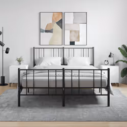 VidaXL 827565 Table de nuit et table de chevet Blanc