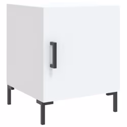 VidaXL 827565 Table de nuit et table de chevet Blanc
