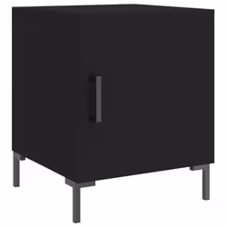VidaXL 827567 Table de nuit et table de chevet Noir