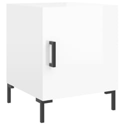 VidaXL 827569 Table de nuit et table de chevet Blanc
