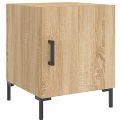 VidaXL 827570 Table de nuit et table de chevet Chêne